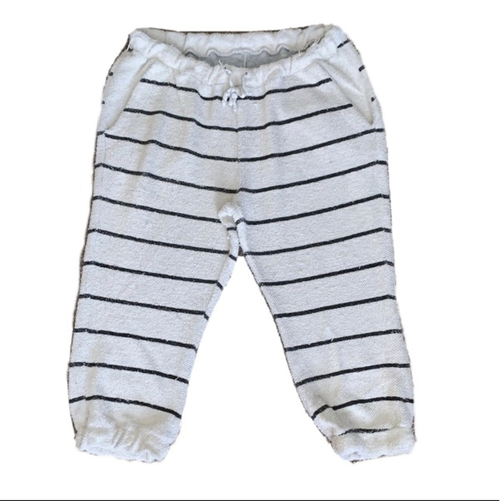 Distressed Capri Sweats